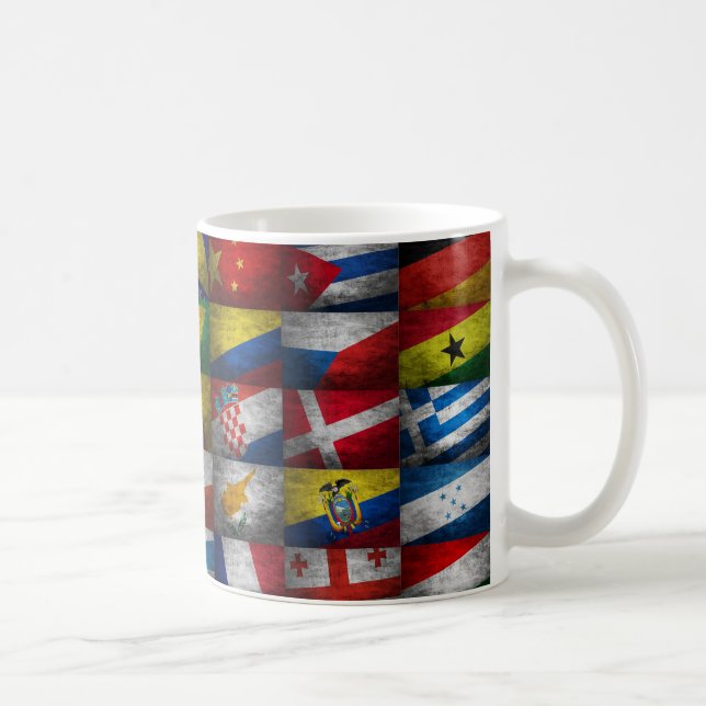Flag-Sammlung Kaffeetasse (Rechts)
