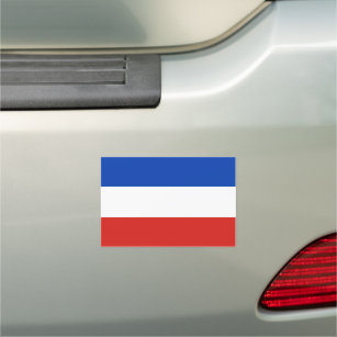 Flag Schleswig-Holstein Car Magnet
