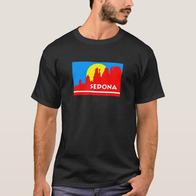 Flag Sedona Arizona T-Shirt (Vorderseite)
