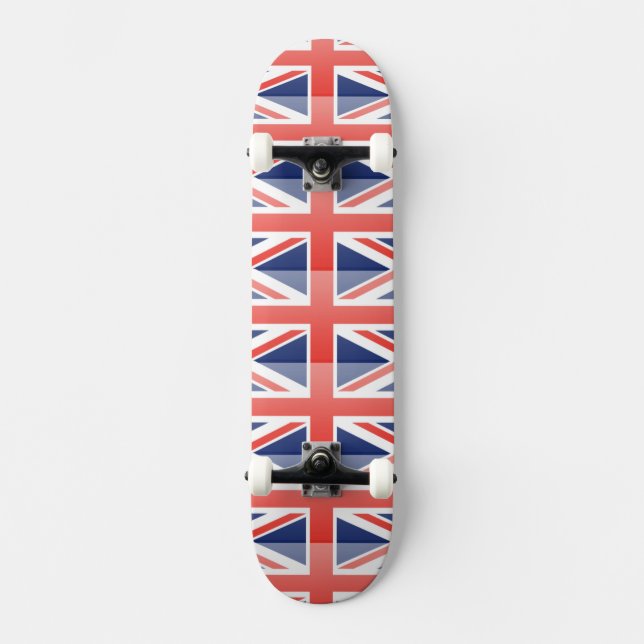 Flag Skateboard für das Vereinigte Königreich (Vorderseite)
