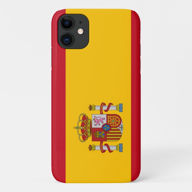 Flag Spanien Case-Mate iPhone Fall Hülle (Rückseite)
