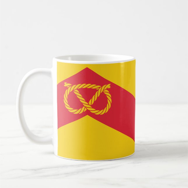 Flag Staffordshire Coffee Tasse (Links)