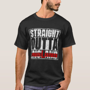 Flag Straight Outta England T-Shirt