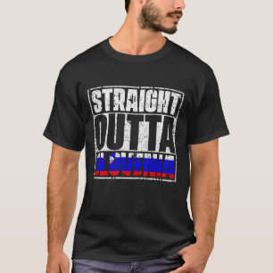 Flag "Straight Outta Slovenia" T-Shirt