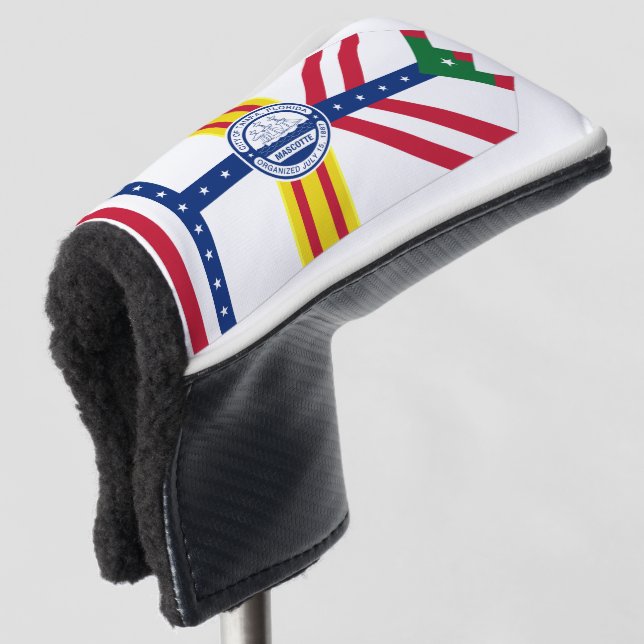 Flag Tampa, Florida Golf Head Cover Golf Headcover (3/4 Vorderseite)