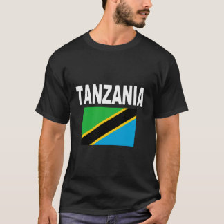 Flag Tansania Hoodie Cool Tansania Flaggen Jacket T-Shirt