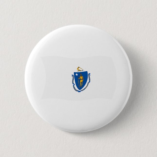 Flag-Taste für Massachusetts Button (Vorderseite)