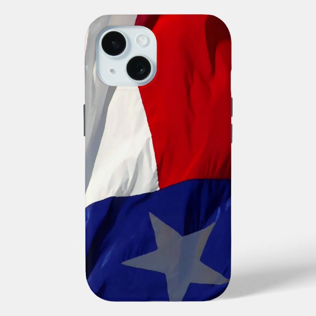 Flag Texas Pop Art Case-Mate iPhone Hülle (Rückseite)