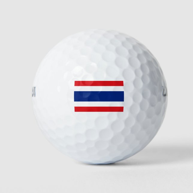 Flag Thailands Golfball (Vorderseite)