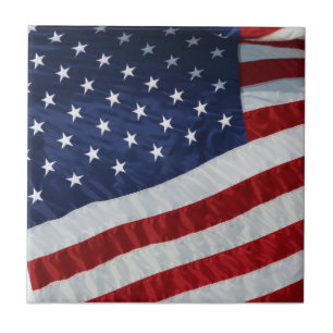 Flag-Tile der Staaten Fliese