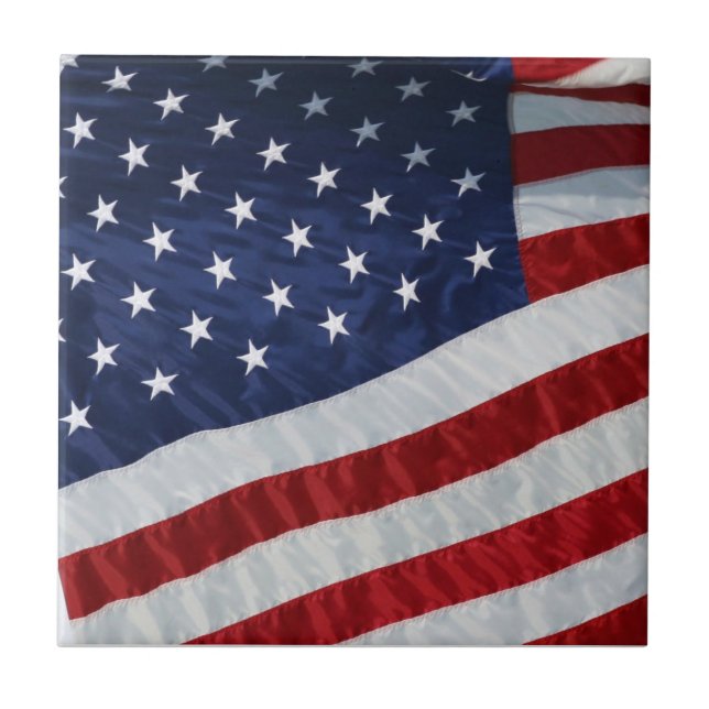 Flag-Tile der Staaten Fliese (Vorderseite)