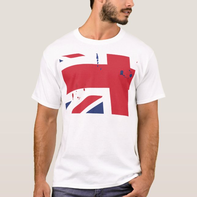 Flag UK English London T-Shirt (Vorderseite)