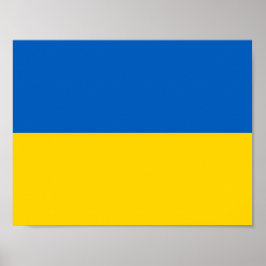 Flag Ukraine-Poster Poster
