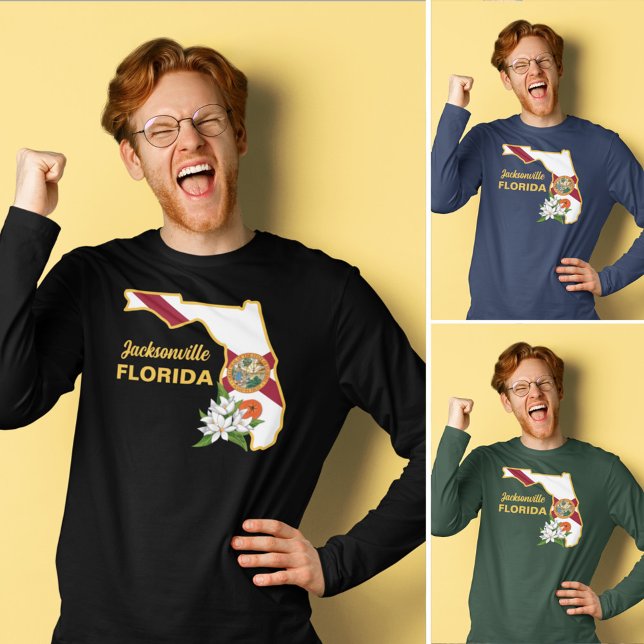 Flag und Blume Orange Blossom für benutzerdefinier T-Shirt (Von Creator hochgeladen)