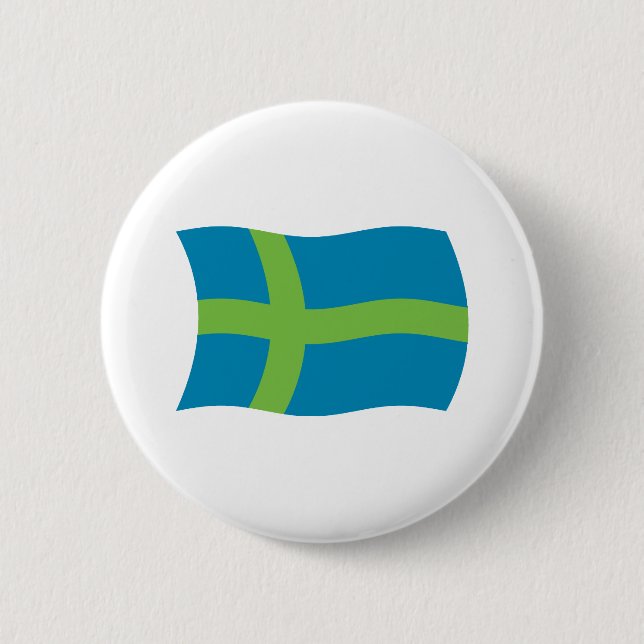 Flag Votic People Button (Vorderseite)