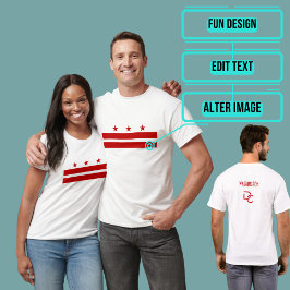 Flag Washington DC T-Shirt