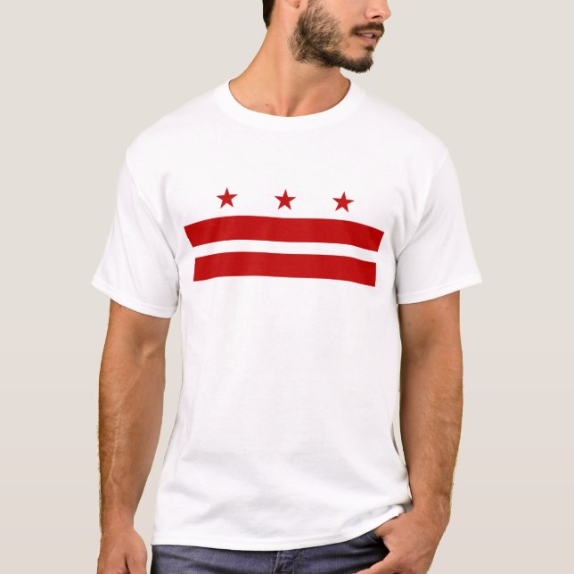 Flag Washington DC T-Shirt (Vorderseite)