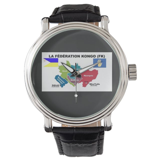 Flag Watch Armbanduhr (Vorderseite)