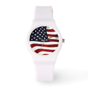 Flag Watch in den Staaten Armbanduhr