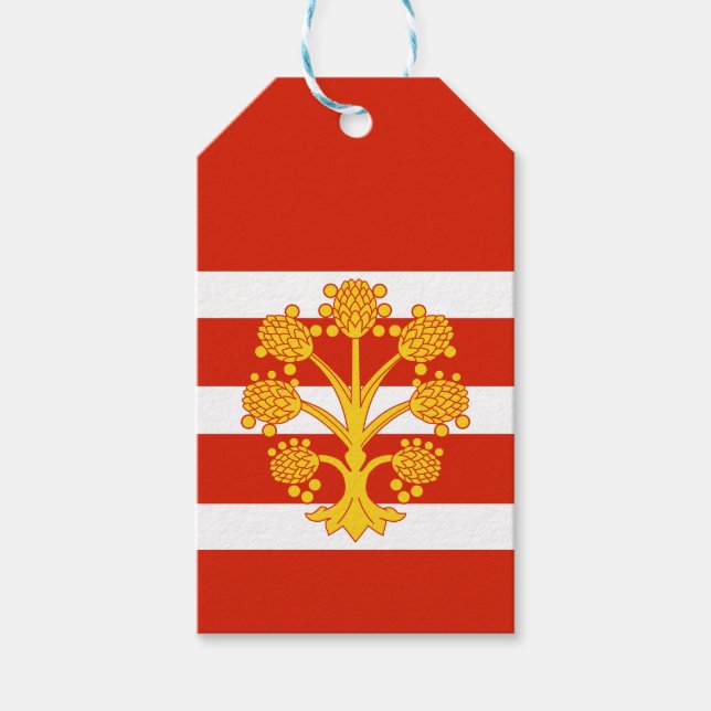 Flag Westmorland-Geschenketiketts Geschenkanhänger (Vorderseite)