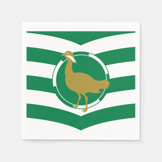 Flag Wiltshire Paper Napkins Serviette (Vorderseite)