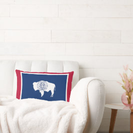 Flag "Wyomoming State Print Patriotic" Lendenkissen