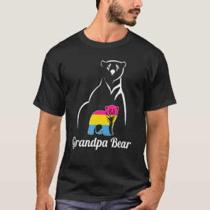 Flag zum LGbt Pansexual Grandpa Bear Pan Prilag T-Shirt