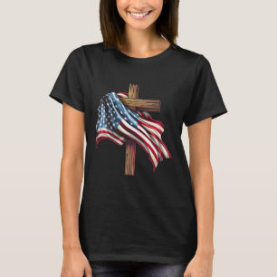 Flag zum Unabhängigkeitstag T-Shirt