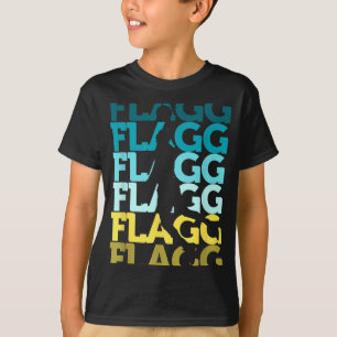Flagg Basketball Inspirier Fan Sports T-Shirt