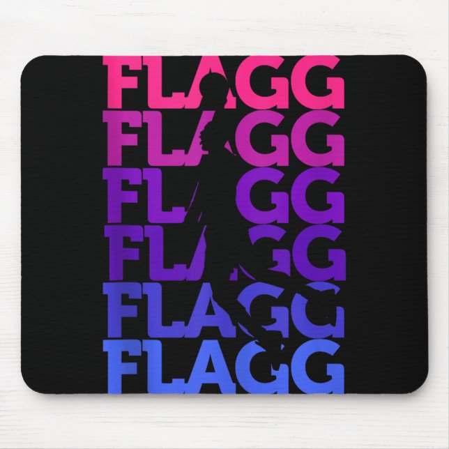 Flagg Basketball Inspirier Fan Sports Tank Top_2 Mousepad (Vorne)