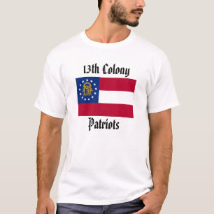 Flagge, 13. Kolonien-Patrioten - die grundlegende T-Shirt