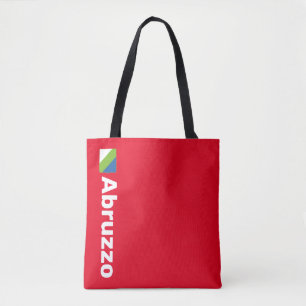Flagge Abruzzen (Italien) Tasche