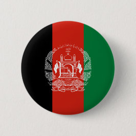Flagge Afghanistans Button