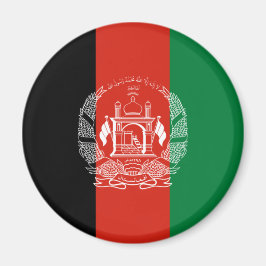 Flagge Afghanistans Magnet