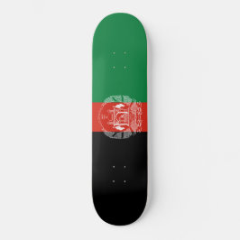 Flagge Afghanistans Skateboard