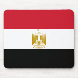 Flagge Ägyptens (Ägyptisch) Mousepad