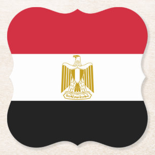 Flagge Ägyptens (Ägyptisch) Untersetzer