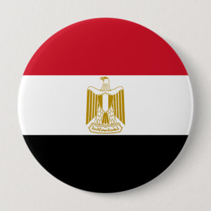 Flagge Ägyptens Button