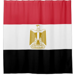 Flagge Ägyptens Duschvorhang