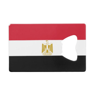 Flagge Ägyptens Geldbeutel Flaschenöffner