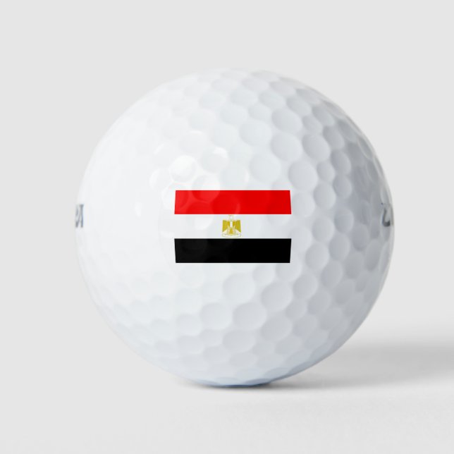 Flagge Ägyptens Golfball (Vorderseite)