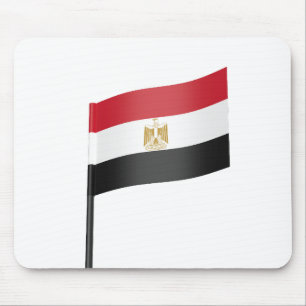 Flagge Ägyptens Mousepad