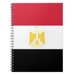 Flagge Ägyptens Notizblock