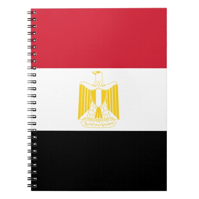 Flagge Ägyptens Notizblock (Vorderseite)