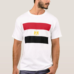 Flagge Ägyptens T-Shirt
