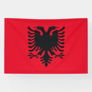 Flagge Albaniens Banner