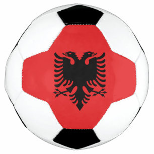 Flagge Albaniens Fußball