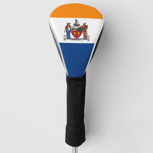 Flagge Albaniens, New York Golf Headcover (Vorderseite)