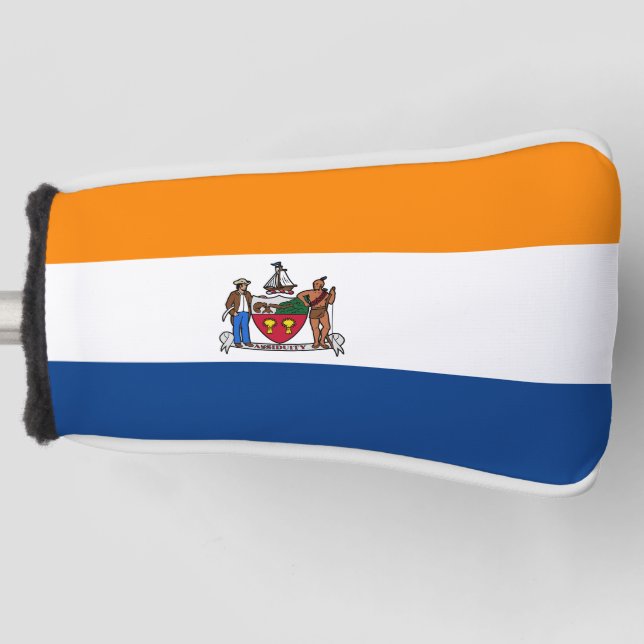 Flagge Albaniens, New York Golf Headcover (Vorderseite)