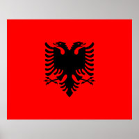 Flagge Albaniens